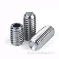 GB80 Stainless Steel Hexagon Socket Set Screws With Cup Point